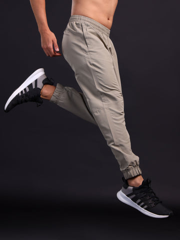 Men Solid Relax Fit Joggers with TECHNOLITE