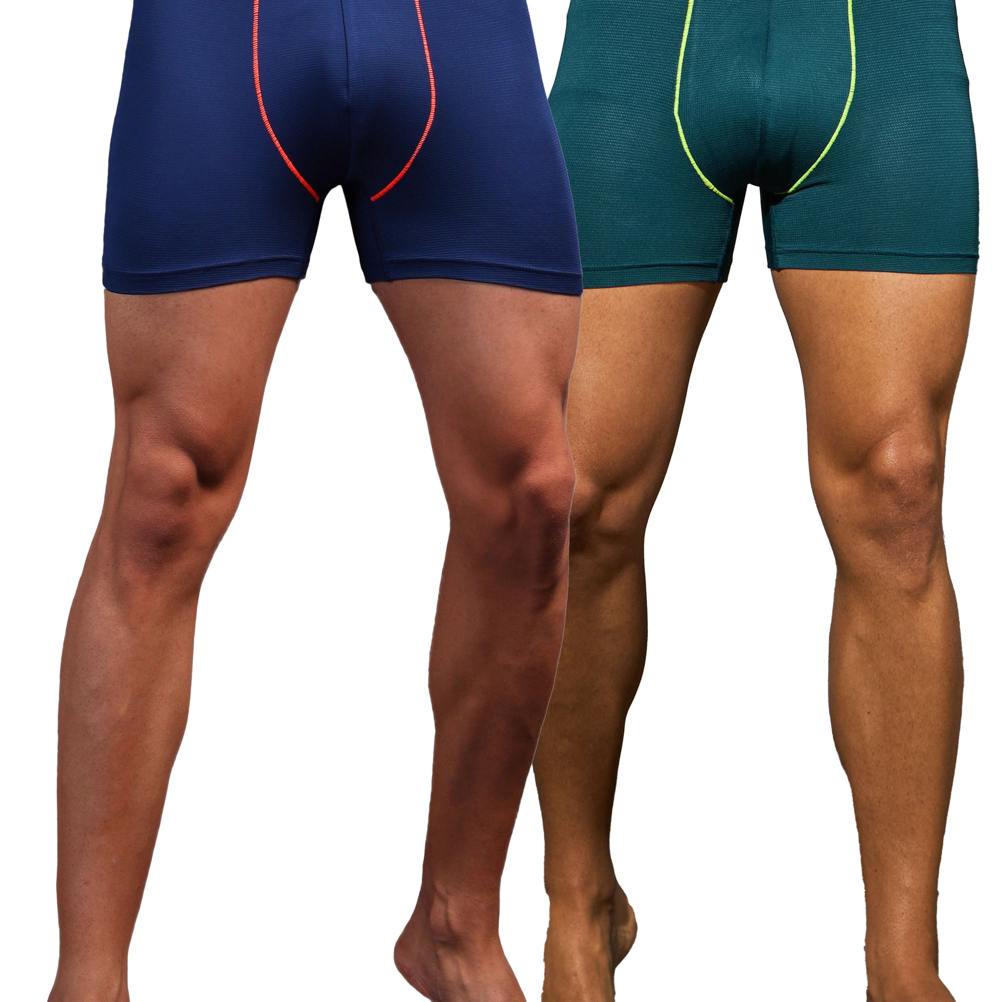 Men Colorblock Trunks with ELASTO LITE (Pack of 2)