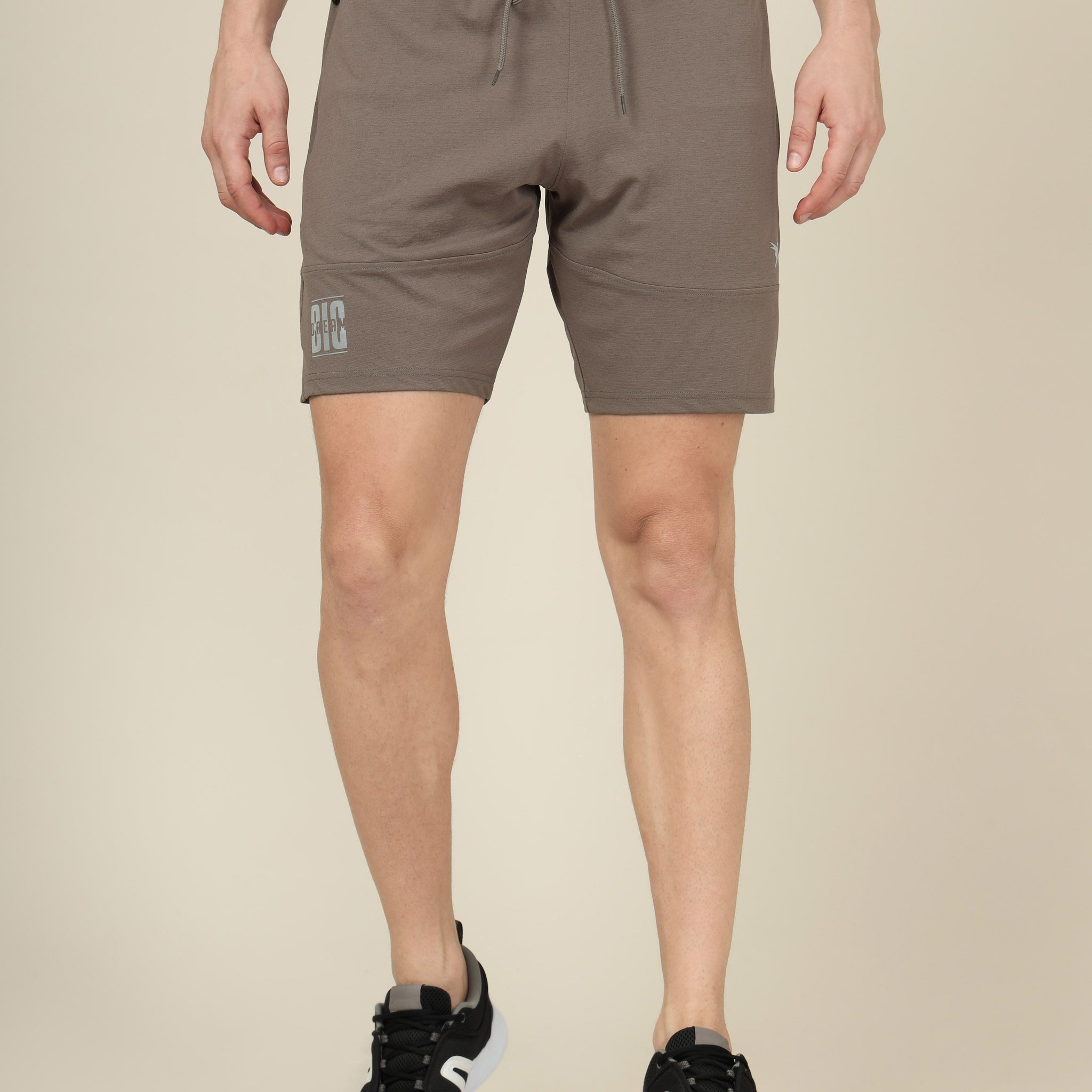 Men Solid Relax Fit Shorts with ELASTO LITE