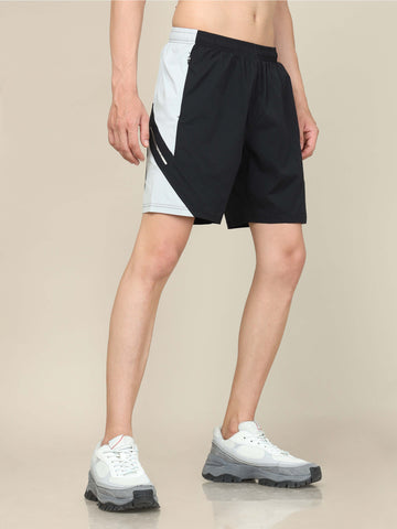 Men Colorblock Slim Fit Shorts with Lytra