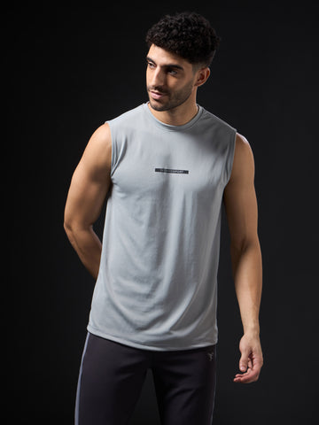 Men Solid Slim Fit Sports Innerwear Vest with TECHNOCOOL+