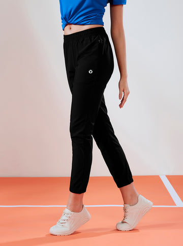 Women Solid Relax Fit Joggers with DURACOOL