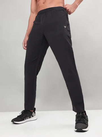 Men Solid Relax Fit Joggers with TECHNOLITE
